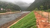 赣州安远防洪生态植被绿化混凝土工程展示